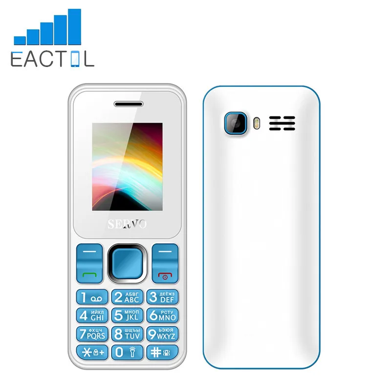 Оригинальный мобильный телефон 1 77 дюймов Dual SIM Сотовые телефоны Внешнее FM-радио с
