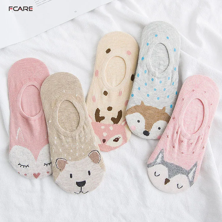 10PCS=5 pairs Spring and summer cute cartoon thin cotton animal shallow mouth low cut no show invisible female socks
10PCS=5 pairs Spring and summer cute cartoon thin cotton animal shallow mouth low cut no show invisible female socks