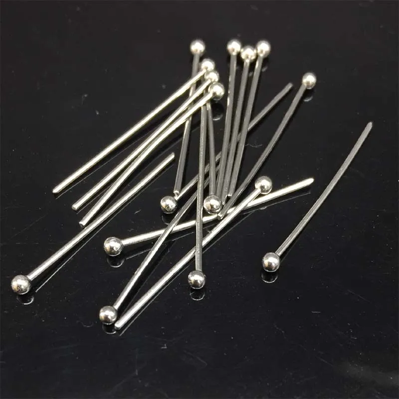 200pcs Stainless Steel Ball End Head Pins Findings Silver Tone 21 Gauge Hypoallergenic Accessories
200pcs Stainless Steel Ball End Head Pins Findings Silver Tone 21 Gauge Hypoallergenic Accessories
