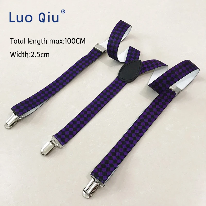 Checker Plaid Suspender Jeans Pants with With Suspenders Men Women Braces Clip on Elastic 2.5 cm Braces
Checker Plaid Suspender Jeans Pants with With Suspenders Men Women Braces Clip on Elastic 2.5 cm Braces
