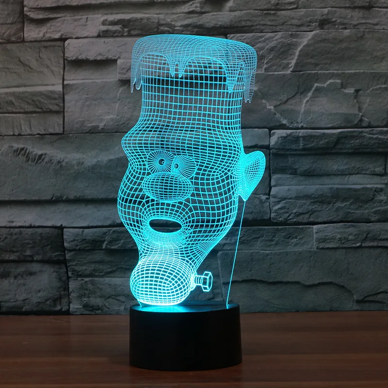 Creative 3d Acrylic Led Night Light Children's Table Lamp Creative Led Luminescent Products 3d Light Usb Led Night Light
Creative 3d Acrylic Led Night Light Children's Table Lamp Creative Led Luminescent Products 3d Light Usb Led Night Light