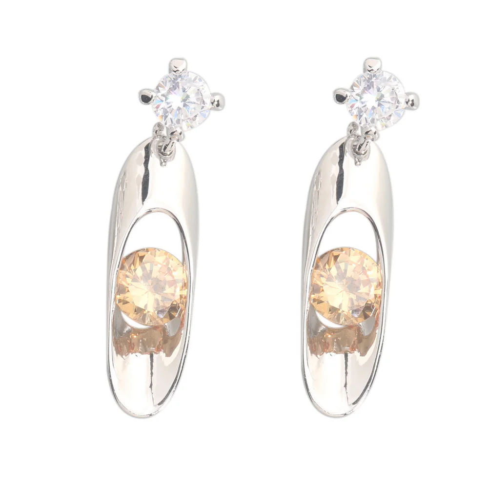 Classic Brown Morganite 5*5mm Semi-precious Silver Cool For Womens Stud Earrings ED0238
Classic Brown Morganite 5*5mm Semi-precious Silver Cool For Womens Stud Earrings ED0238