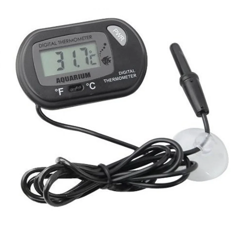 100pcs Mini Digital Fish Aquarium Thermometer Tank with Wired Sensor battery included in OPP bag Black Yellow color for option
100pcs Mini Digital Fish Aquarium Thermometer Tank with Wired Sensor battery included in OPP bag Black Yellow color for option