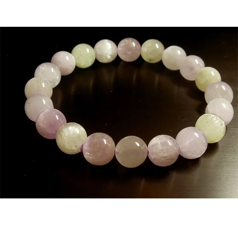 Free Shipping Wholesale Natural Genuine Spodumene Kunzite Finished Stretch Women's Bracelet Round Beads 9mm
Free Shipping Wholesale Natural Genuine Spodumene Kunzite Finished Stretch Women's Bracelet Round Beads 9mm
