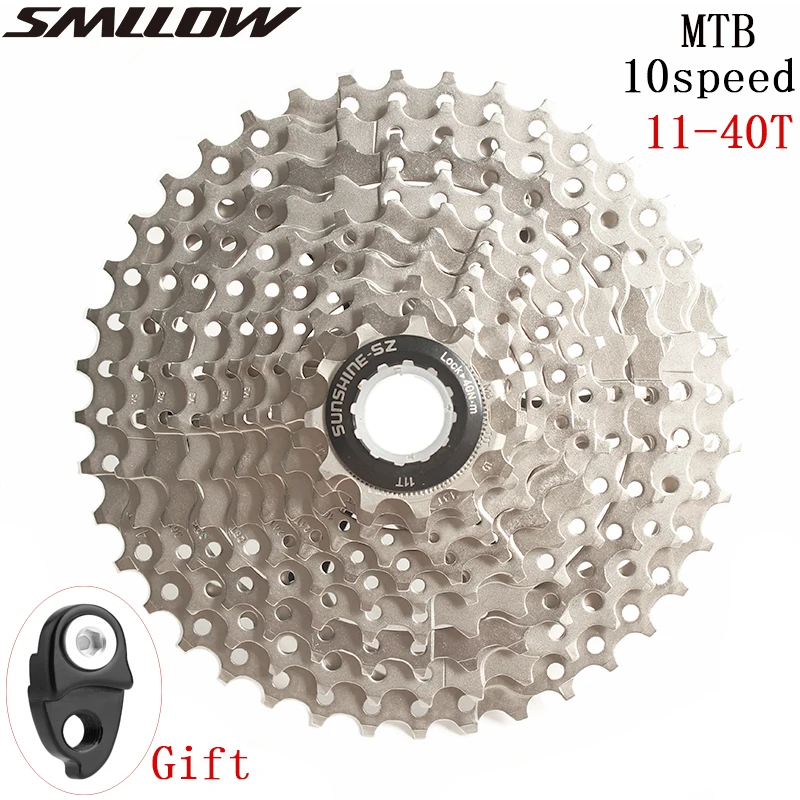 SUNSHINE-SZ 10s Cassette MTB Mountain Bike Bicycle 10 Speed 11-40T Flywheel Freewheel for parts m590 m6000 m610 m675 m780 X5
SUNSHINE-SZ 10s Cassette MTB Mountain Bike Bicycle 10 Speed 11-40T Flywheel Freewheel for parts m590 m6000 m610 m675 m780 X5
