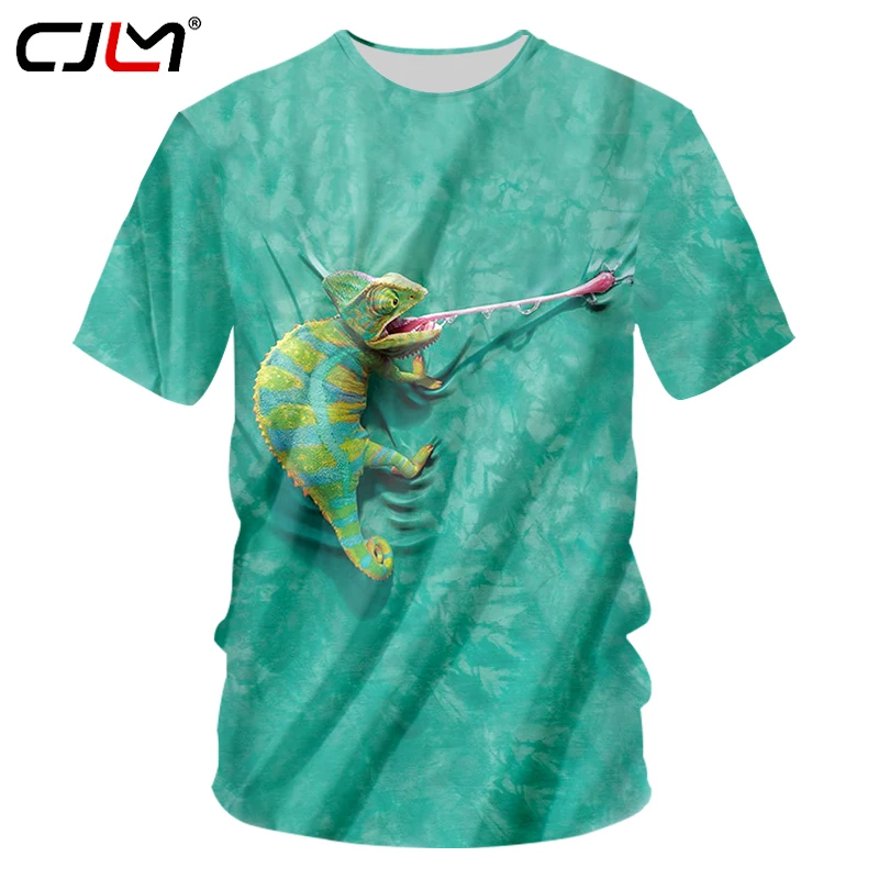CJLM Cool T-shirt Fashion Men 3d Tshirt Printed Funny Chameleon Casual Short Sleeve Summer Tops Tee T Shirts Man Brand Clothes
CJLM Cool T-shirt Fashion Men 3d Tshirt Printed Funny Chameleon Casual Short Sleeve Summer Tops Tee T Shirts Man Brand Clothes