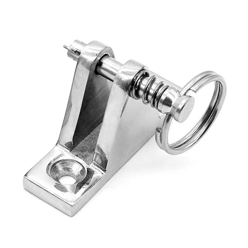 Deck Hinges 316 Stainless Steel Bimini Top Boat Deck Hinge Free Installation Screws Marine Hardware with Removable Pin and
Deck Hinges 316 Stainless Steel Bimini Top Boat Deck Hinge Free Installation Screws Marine Hardware with Removable Pin and