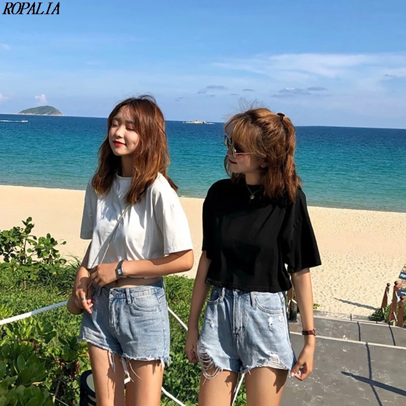 Black Short Sleeve T Shirts Fashion O-Neck Tee Top Femme Back Zipper Hollow Out Solid T-Shirt
Black Short Sleeve T Shirts Fashion O-Neck Tee Top Femme Back Zipper Hollow Out Solid T-Shirt