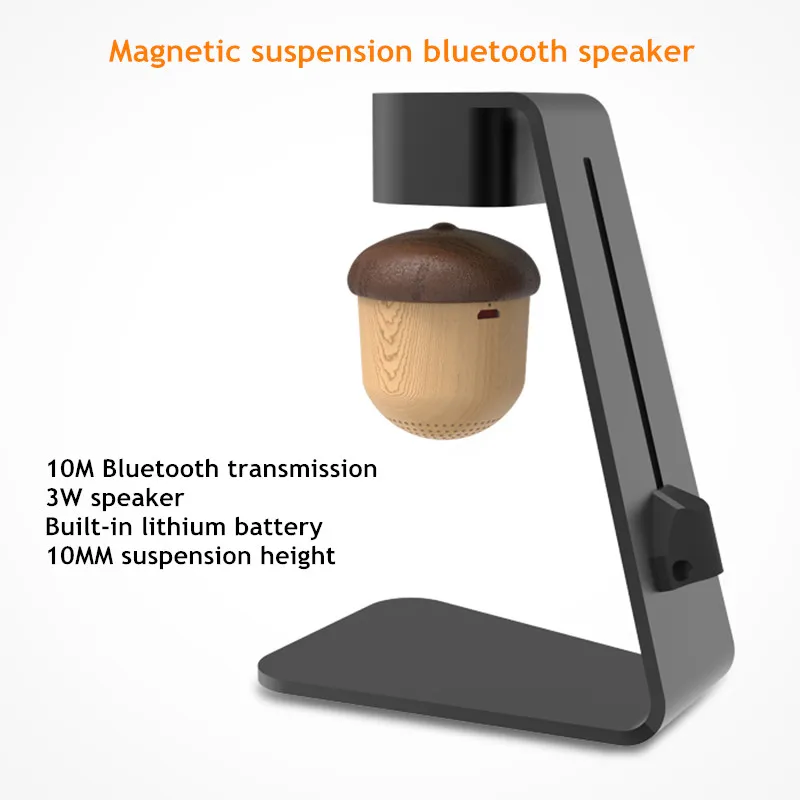 100-240V Magnetic suspension Levitating Bluetooth speaker mini nut speaker Creative Gift Y
100-240V Magnetic suspension Levitating Bluetooth speaker mini nut speaker Creative Gift Y