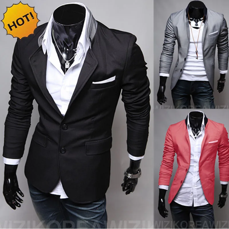 New 2020 Autumn winter slim fit Two buckle single Breasted casual blazers men latest coat design men suit jacket stage wear
New 2020 Autumn winter slim fit Two buckle single Breasted casual blazers men latest coat design men suit jacket stage wear