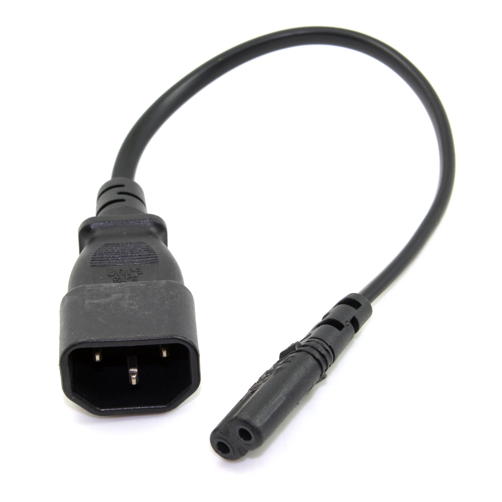 Xiwai Standard Molded IEC 320 C14 Socket to IEC C7 Plug AC Power Adapter Cable 30cm
Xiwai Standard Molded IEC 320 C14 Socket to IEC C7 Plug AC Power Adapter Cable 30cm