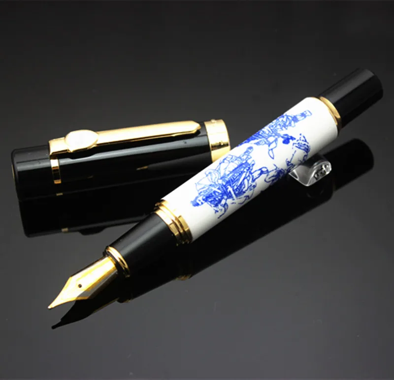 Writing Stationery Promotion jinhao Luxury ceramics pen 0.5 mm Nib Fountain Pen Metal Steel Ink Pens for Gift
Writing Stationery Promotion jinhao Luxury ceramics pen 0.5 mm Nib Fountain Pen Metal Steel Ink Pens for Gift