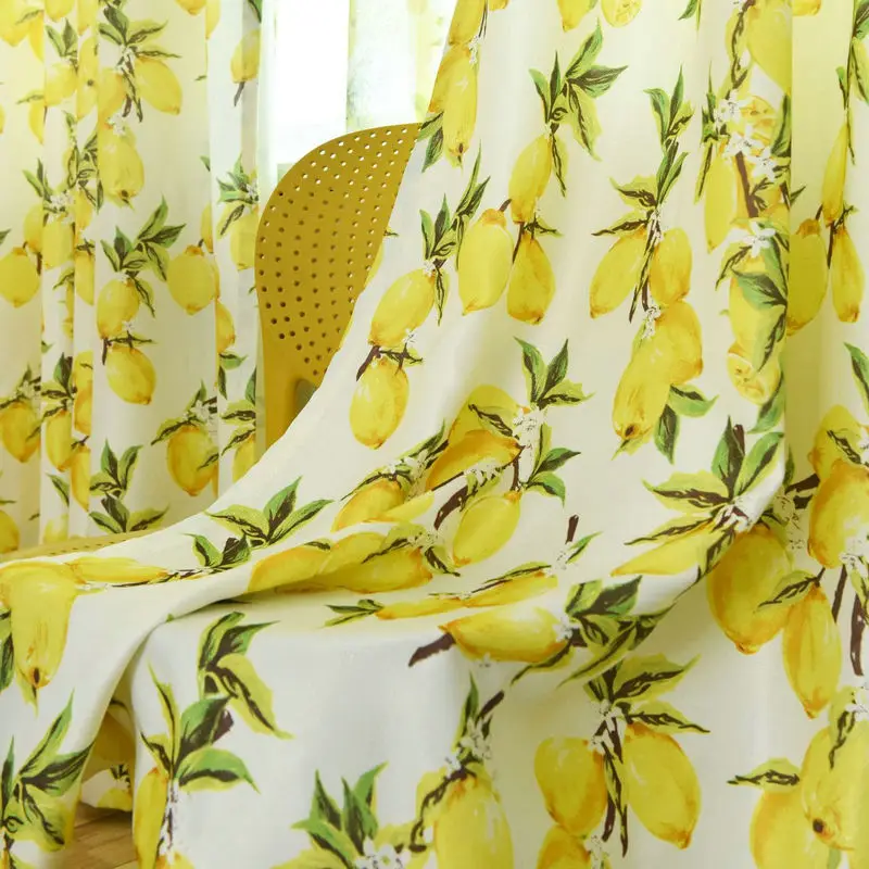 Yellow Lemon Pattern Curtains Home Decoration For Living Room Bedroom Nordic Window Organza Fabrics For Kids Tulle Curtains
Yellow Lemon Pattern Curtains Home Decoration For Living Room Bedroom Nordic Window Organza Fabrics For Kids Tulle Curtains