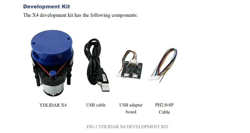 Laser Radar Scanner Ranging Sensor Module EAI YDLIDAR X4 LIDAR 10 meters 5KHz Ranging Frequency EAI YDLIDAR-X4 for ROS
Laser Radar Scanner Ranging Sensor Module EAI YDLIDAR X4 LIDAR 10 meters 5KHz Ranging Frequency EAI YDLIDAR-X4 for ROS