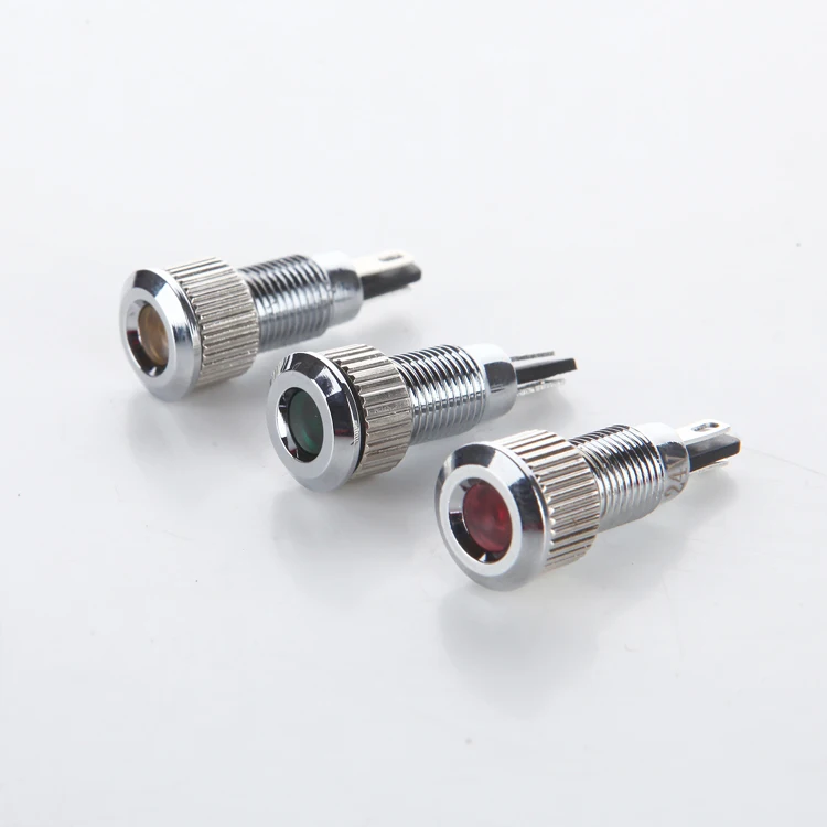 5pcs LED 12v Metal Indicator light 8mm waterproof Signal lamp dot LIGHT with wire red yellow blue green white 8mm
5pcs LED 12v Metal Indicator light 8mm waterproof Signal lamp dot LIGHT with wire red yellow blue green white 8mm