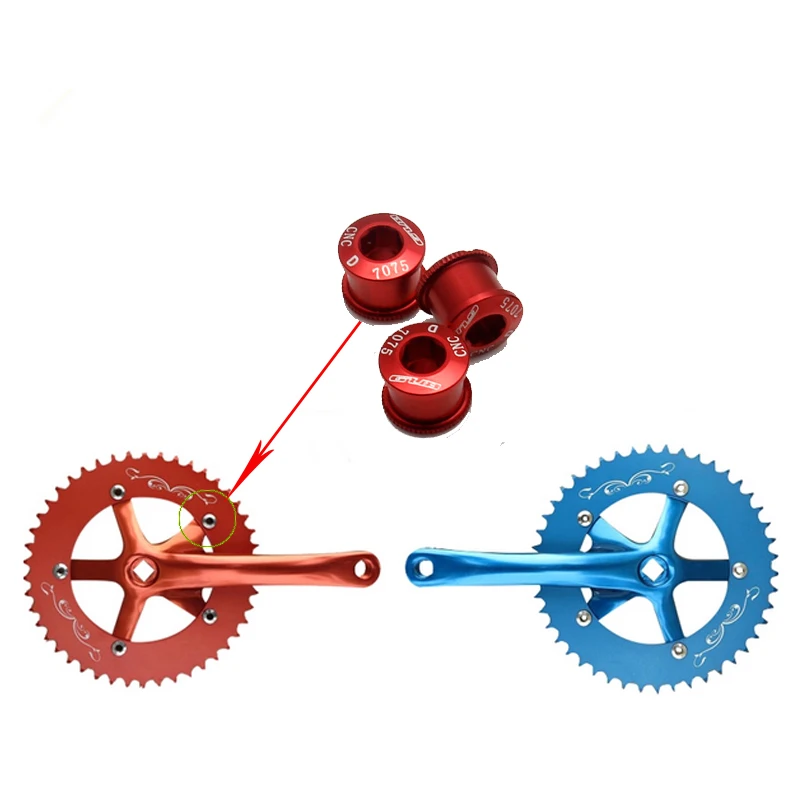 M8*8 Aluminium alloy Bike Tooth Disc Screw 5pcs Fit For Bicycle Crankset Double Chain-rings Extended Diameter Bolts
M8*8 Aluminium alloy Bike Tooth Disc Screw 5pcs Fit For Bicycle Crankset Double Chain-rings Extended Diameter Bolts