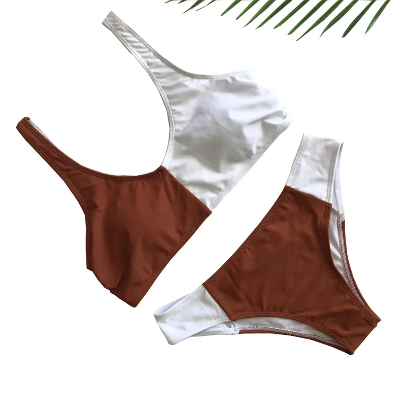 Classic Style Women Crop Top Swimsuit Bra Padded Sexy 2019 Sporty Bikini set Two Pieces Bikinis Female Biquini Bathing Suits
Classic Style Women Crop Top Swimsuit Bra Padded Sexy 2019 Sporty Bikini set Two Pieces Bikinis Female Biquini Bathing Suits