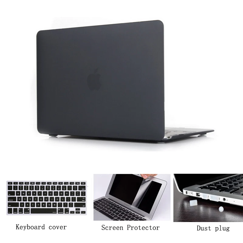 NEW Laptop Case Cover For Apple macbook Air 13.3Pro Retina 15 12 11 For Mac book Pro 13 15 inch with Touch Bar + keyboard cover
NEW Laptop Case Cover For Apple macbook Air 13.3Pro Retina 15 12 11 For Mac book Pro 13 15 inch with Touch Bar + keyboard cover