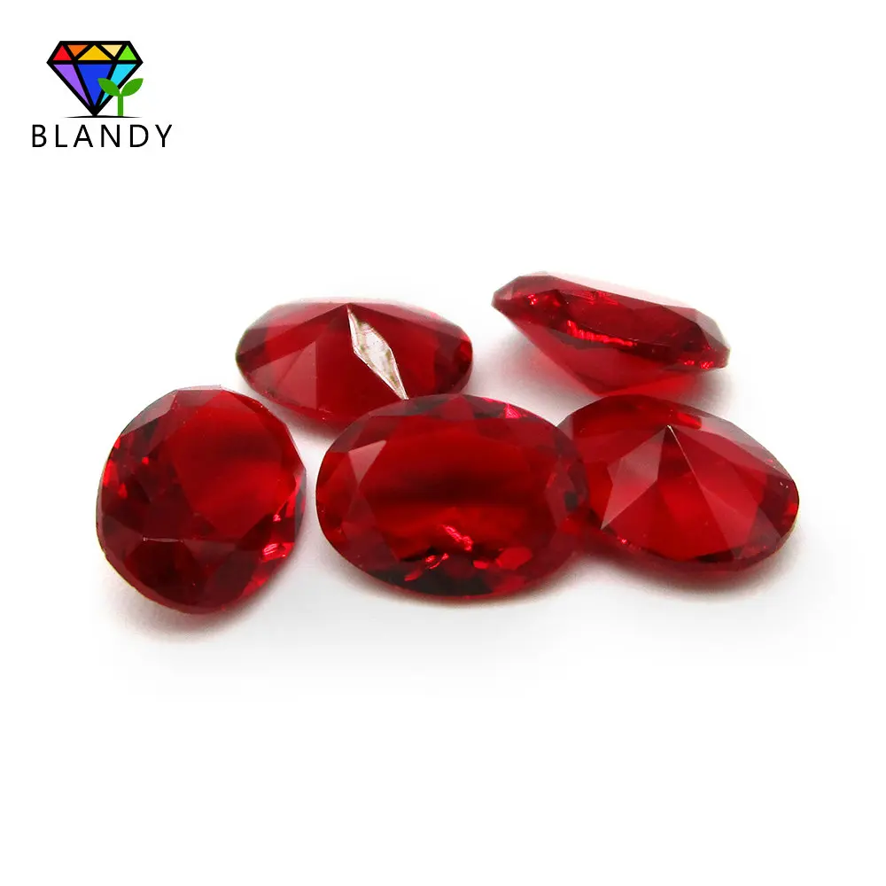 Wholesale Price 2x3~13x18mm Red Color Oval Shape Loose Glass Gems Stone Synthetic Glass Beads For Jewelry
Wholesale Price 2x3~13x18mm Red Color Oval Shape Loose Glass Gems Stone Synthetic Glass Beads For Jewelry