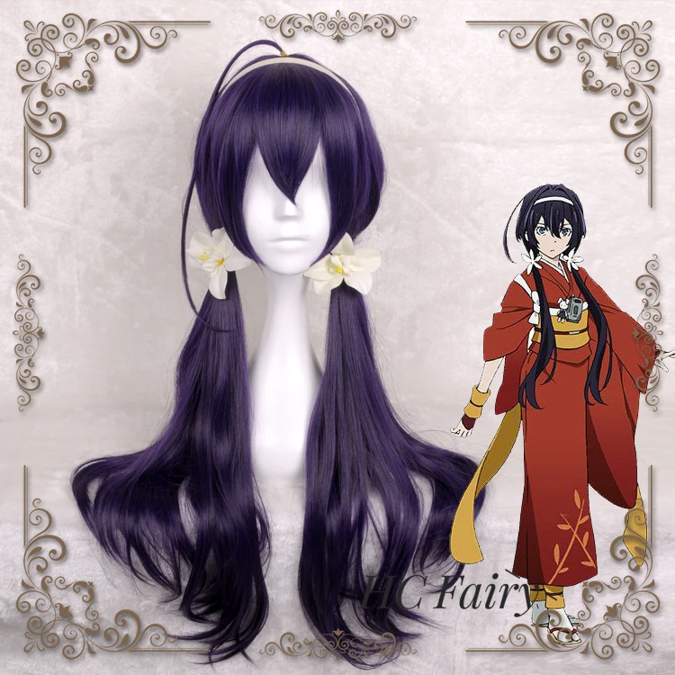 Anime Bungou Stray Dogs Cosplay Wig Kyouka Izumi Purple Long Synthetic Hair for Adult
Anime Bungou Stray Dogs Cosplay Wig Kyouka Izumi Purple Long Synthetic Hair for Adult