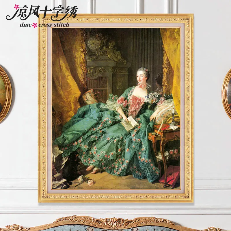 Oil painting beauty cross stitch kit DMC brand thread animal dog count canvas fabric embroidery handmade needlework
Oil painting beauty cross stitch kit DMC brand thread animal dog count canvas fabric embroidery handmade needlework