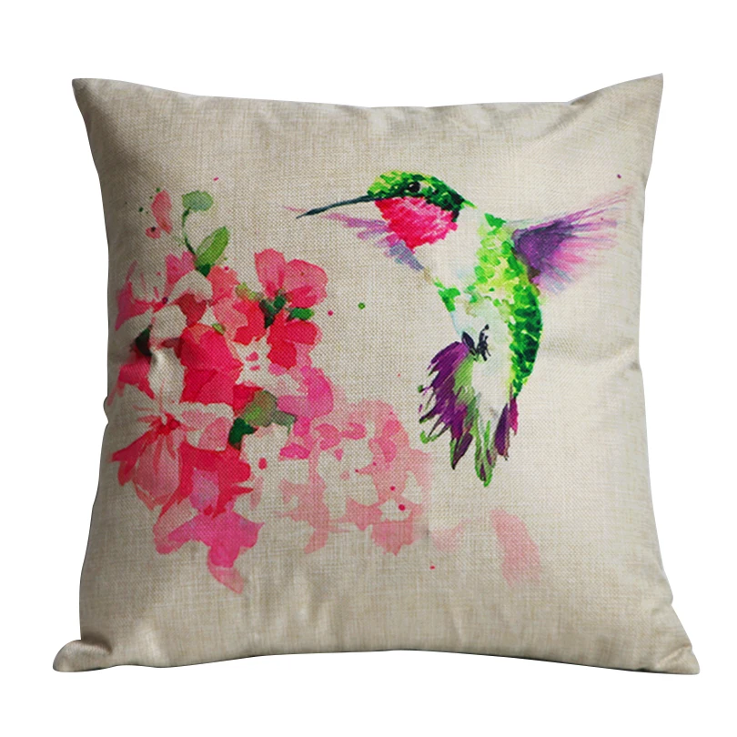 Linen Cushion Cover Birds Pattern Pillows Covers Decorative Pillowcases For Home Sofa Office Chair Car Decor 45cm*45cm
Linen Cushion Cover Birds Pattern Pillows Covers Decorative Pillowcases For Home Sofa Office Chair Car Decor 45cm*45cm