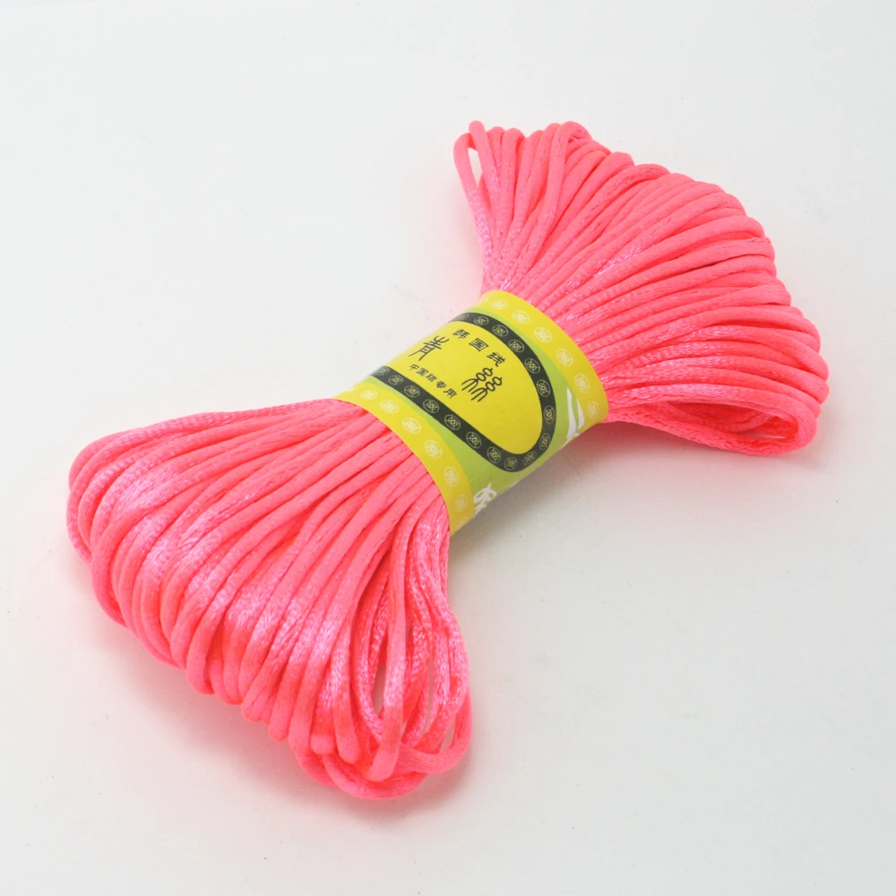 2.5MM Jewelry Cord 20m/lot Fluorescent Pink Wire Fit DIY Craft Jewelry Making FXP006-42
2.5MM Jewelry Cord 20m/lot Fluorescent Pink Wire Fit DIY Craft Jewelry Making FXP006-42