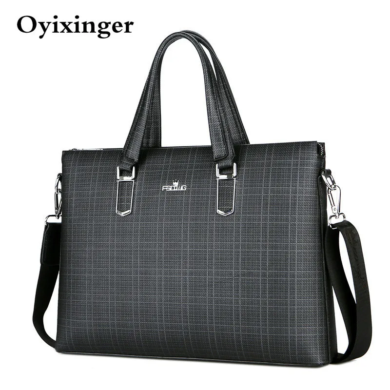 New Men Leather Laptop Briefcase Computer Bag Male Shoulder Office Bags For Bandolera Hombre Handbags Pasta Executiva portafolio
New Men Leather Laptop Briefcase Computer Bag Male Shoulder Office Bags For Bandolera Hombre Handbags Pasta Executiva portafolio