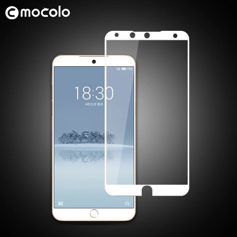 Защитная пленка из закаленного стекла Mocolo 2.5D с изогнутым 0 33 мм полным экраном 9 H защитная для Meizu 15 16
