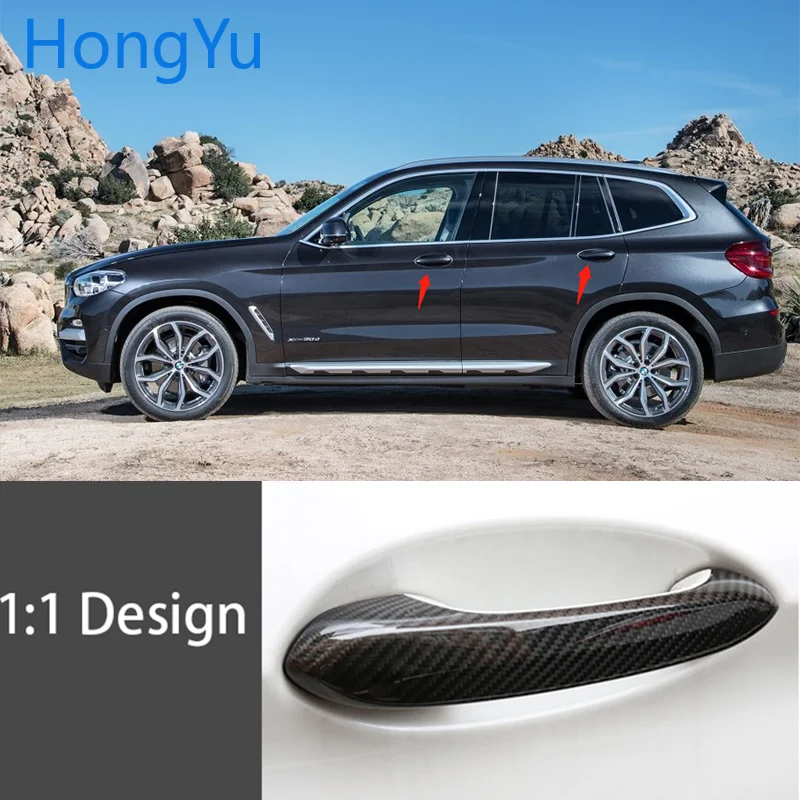 For BMW x3 G01 G08 xDrive30d X3 M40i 2018 2019 2020 Carbon Fiber Auto Door Handle Knob Exterior Trim Covers
For BMW x3 G01 G08 xDrive30d X3 M40i 2018 2019 2020 Carbon Fiber Auto Door Handle Knob Exterior Trim Covers