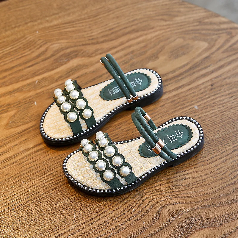 Cute Kids sandals for Girls Summer Children Shoes Pearl Design Slippers Anti-slip Sandals Fashion Indoor Outdoor Beach Shoes
Cute Kids sandals for Girls Summer Children Shoes Pearl Design Slippers Anti-slip Sandals Fashion Indoor Outdoor Beach Shoes