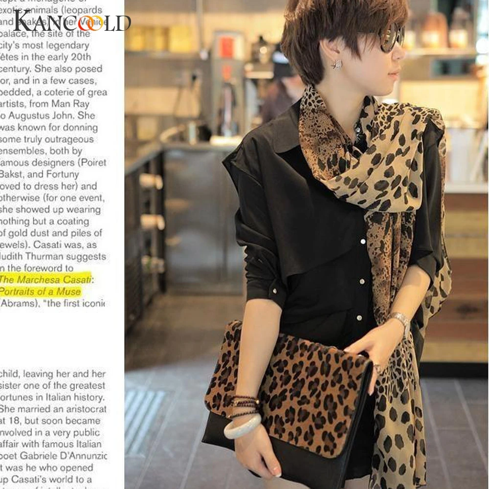 KANCOOLD Scarf Women's Chiffon Leopard Print Little Silk Scarf Hair Tie Band Neckerchief Multi-Purpose scarf women 2018Nov7
KANCOOLD Scarf Women's Chiffon Leopard Print Little Silk Scarf Hair Tie Band Neckerchief Multi-Purpose scarf women 2018Nov7