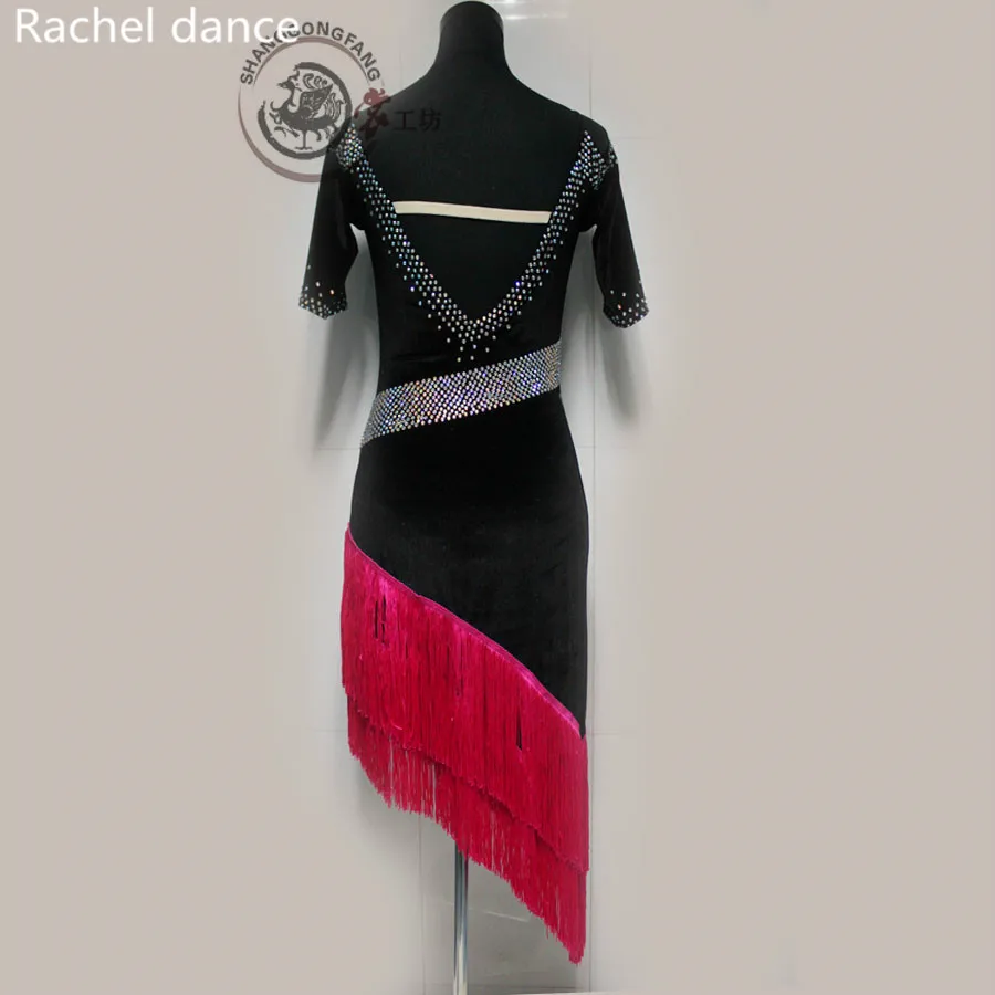 Latin dancing Lotus Skirt Pearl Style O-Collar Back Opening Short Sleeves Samba Tango Dance Costumes Tassel Latin Dance Dress
Latin dancing Lotus Skirt Pearl Style O-Collar Back Opening Short Sleeves Samba Tango Dance Costumes Tassel Latin Dance Dress