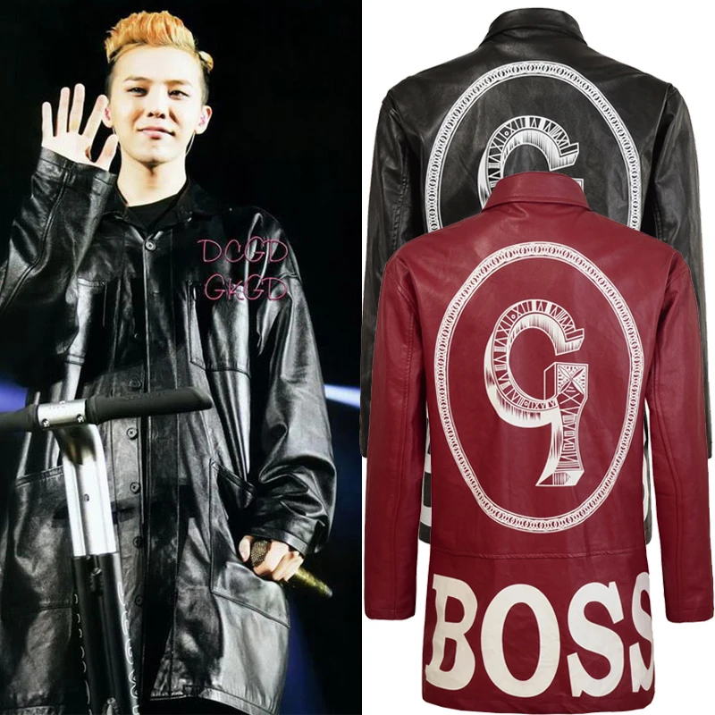 2017 the man for leather overcoat hiphop dance for boss medium-long gd costume outerwear trench The singer's clothing s-L
2017 the man for leather overcoat hiphop dance for boss medium-long gd costume outerwear trench The singer's clothing s-L
