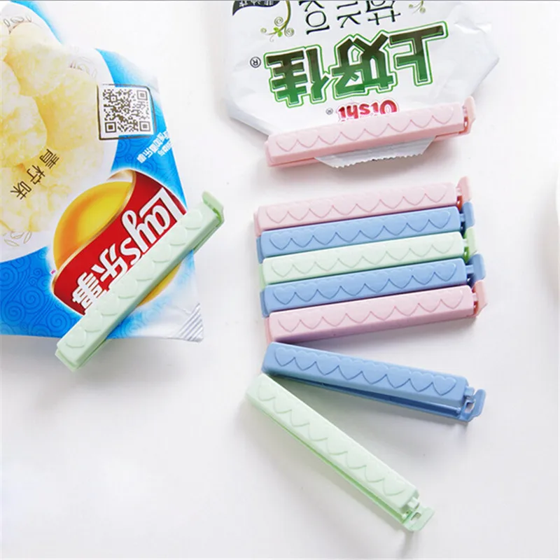 5 шт./компл. зажимы для хранения пищевых продуктов закусок уплотнительные сумки
