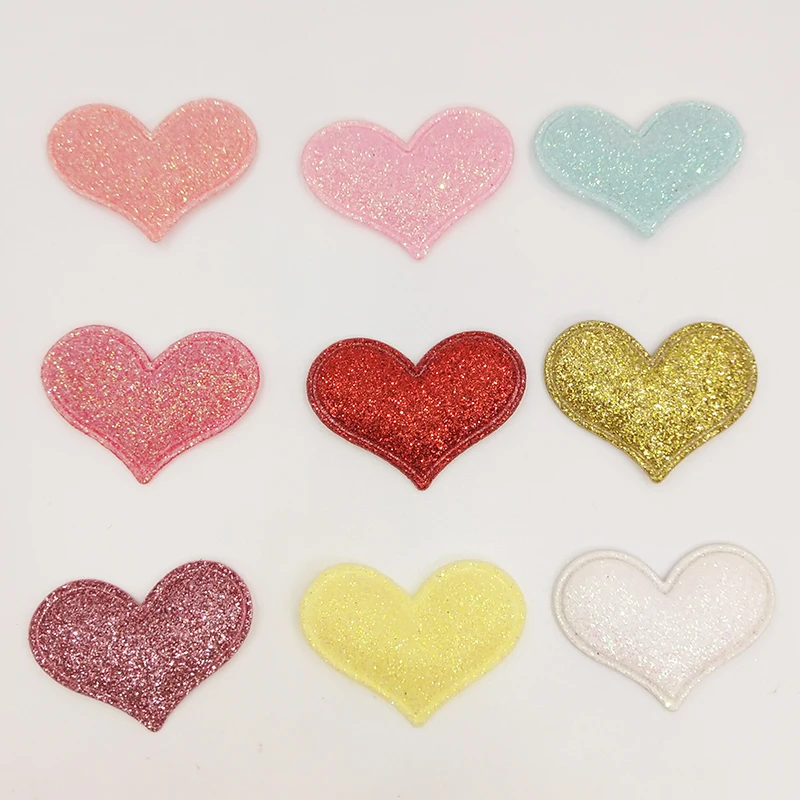 500pcs/lot Heart glitter shiny padded applique 2.8cm x 3.8cm for scrap booking girls toddler hair accessories bows
500pcs/lot Heart glitter shiny padded applique 2.8cm x 3.8cm for scrap booking girls toddler hair accessories bows