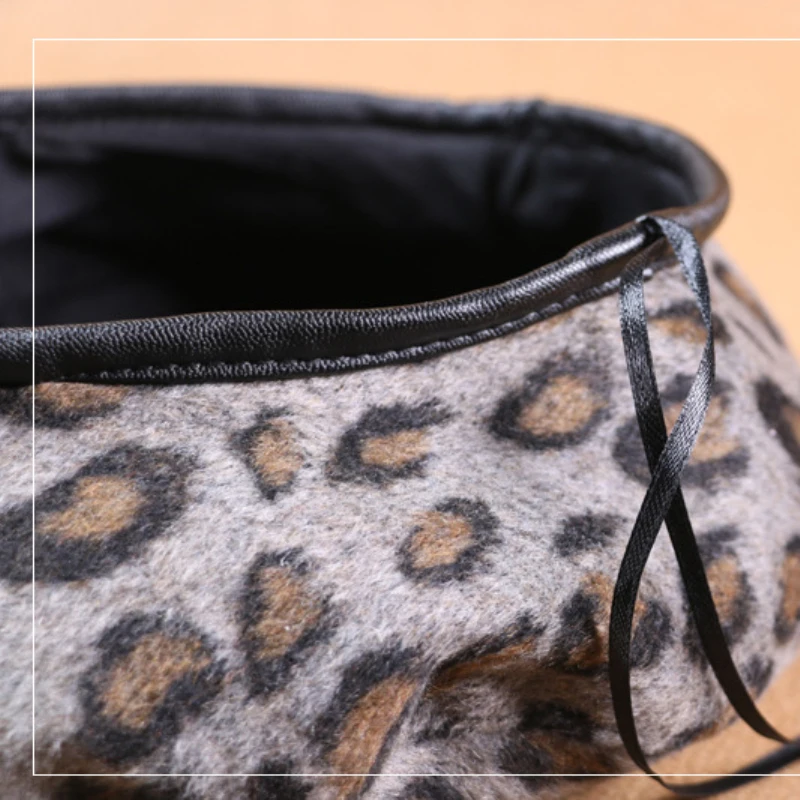 HT2047 Women Beret Hat Retro Vintage Female Beret Autumn Winter Flat Army Berets for Women Leopard Print Artist Painter wool Hat
HT2047 Women Beret Hat Retro Vintage Female Beret Autumn Winter Flat Army Berets for Women Leopard Print Artist Painter wool Hat