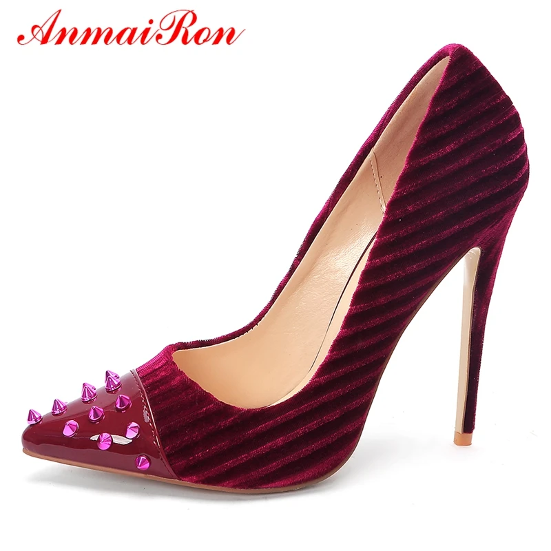 AnmaiRon Flock Basic High (5cm-8cm) Thin Heels Pointed Toe Casual Slip-On Fashion Pumps Women Shoes Big Size 34-43 LY950
AnmaiRon Flock Basic High (5cm-8cm) Thin Heels Pointed Toe Casual Slip-On Fashion Pumps Women Shoes Big Size 34-43 LY950