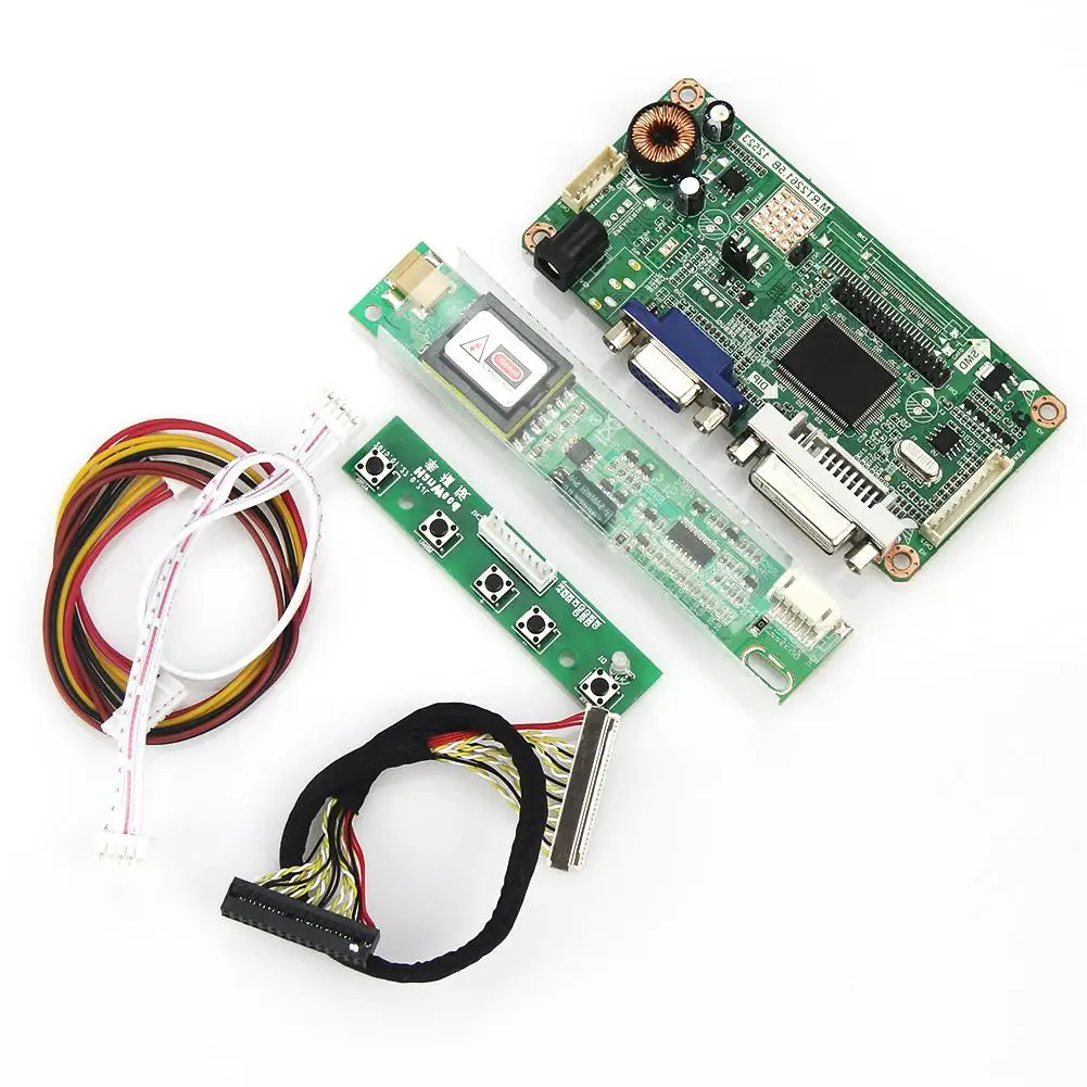 For LT141X7-124 L141X1 VGA+DVI M.RT2261 M.RT2281 LCD/LED Controller Driver Board LVDS Monitor Reuse Laptop 1024*768
For LT141X7-124 L141X1 VGA+DVI M.RT2261 M.RT2281 LCD/LED Controller Driver Board LVDS Monitor Reuse Laptop 1024*768