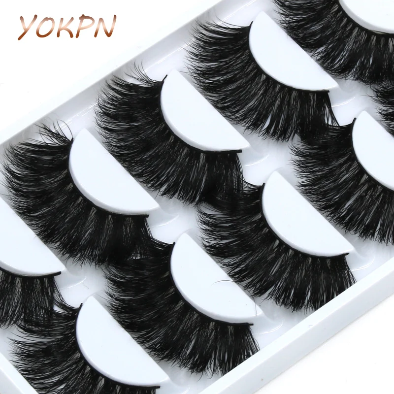 YOKPN 5 pairs Mink False Eyelashes Crisscross Messy Thick Exaggerated Long Fake Eyelashes Stage Romance Makeup Mink Eye Lashes
YOKPN 5 pairs Mink False Eyelashes Crisscross Messy Thick Exaggerated Long Fake Eyelashes Stage Romance Makeup Mink Eye Lashes