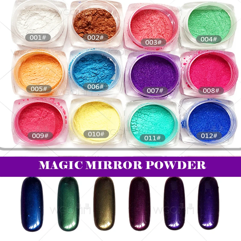 UPRETTEGO 1X Cup Nail Art Magic Mirror Powder +1 Sponge Tool Nail Dust Decoration Glitter Pigment 12 Colors Available Manicure
UPRETTEGO 1X Cup Nail Art Magic Mirror Powder +1 Sponge Tool Nail Dust Decoration Glitter Pigment 12 Colors Available Manicure
