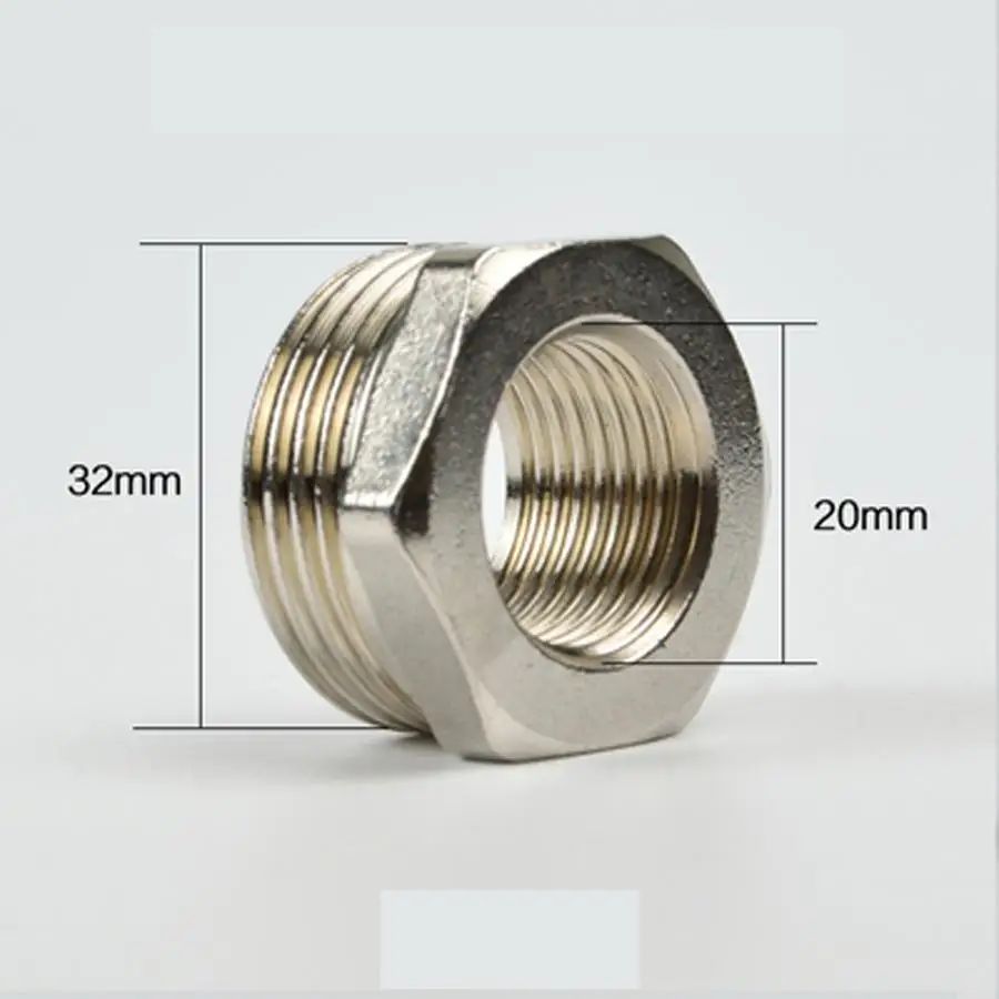 1" BSP Male Turn 1/2" BSP Female201 Stainless Steel Pipe Fitting Hex Bushing Fitting Coupler
1" BSP Male Turn 1/2" BSP Female201 Stainless Steel Pipe Fitting Hex Bushing Fitting Coupler