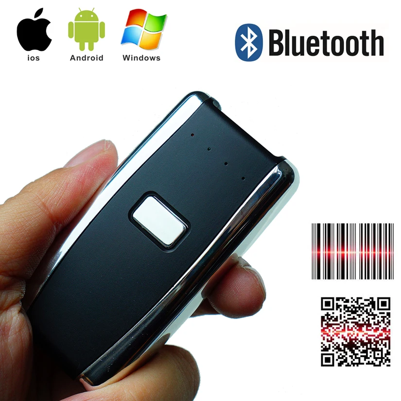 Portable Mini Barcode Scanner USB Wired/Bluetooth/ 2.4G Wireless 1D 2D Scanner QR PDF417 EAN13 Data Matrix Bar code Reader
Portable Mini Barcode Scanner USB Wired/Bluetooth/ 2.4G Wireless 1D 2D Scanner QR PDF417 EAN13 Data Matrix Bar code Reader