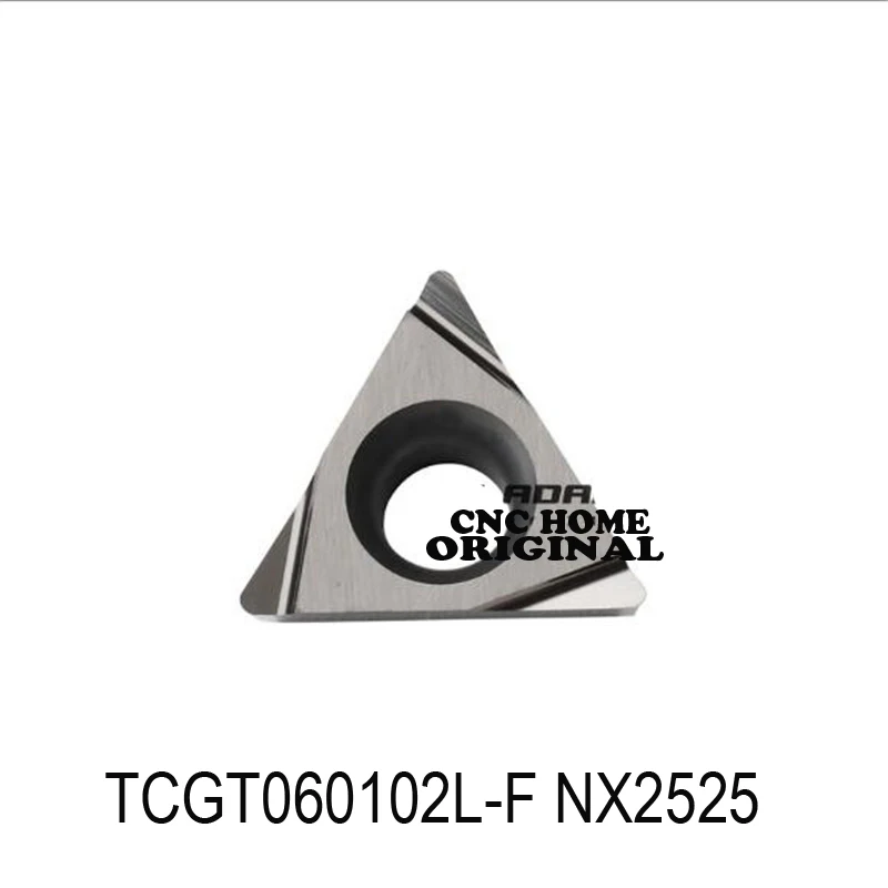 Original TCGT060102 TCGT 060102 060104 TCGT060102L-F TCGT060104L-F NX2525 Carbide Inserts turning Lathe Cutter Tools
Original TCGT060102 TCGT 060102 060104 TCGT060102L-F TCGT060104L-F NX2525 Carbide Inserts turning Lathe Cutter Tools