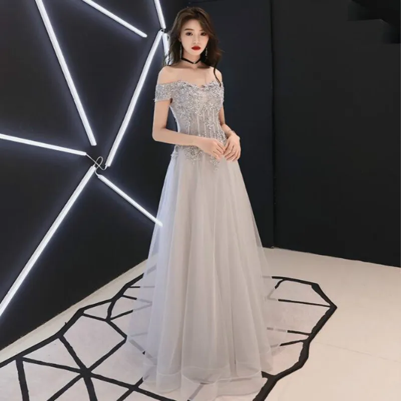U-SWEAR 2020 New Arrival Wedding Party Dresses For Women Boat Neck Sequin A-Line Backless Sexy Elegant Maid Of Honor Vestidos
U-SWEAR 2020 New Arrival Wedding Party Dresses For Women Boat Neck Sequin A-Line Backless Sexy Elegant Maid Of Honor Vestidos