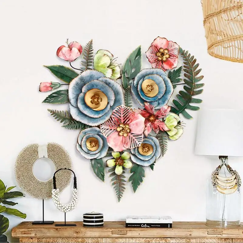 European Wrought Iron Love Shape Plant Ornament Wall Hanging Crafts Decoeration Home Livingroom Hotel Wall Mural Furnishing Art
European Wrought Iron Love Shape Plant Ornament Wall Hanging Crafts Decoeration Home Livingroom Hotel Wall Mural Furnishing Art