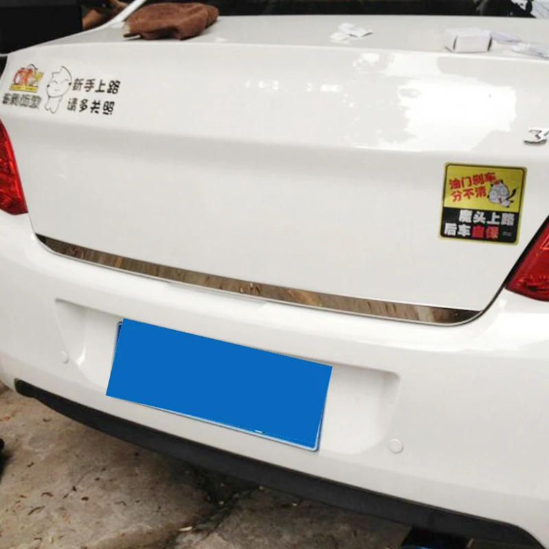 For peugeot 301 2014 2015 2016 2017 2018 Stainless Steel Door Sticker back door Tailgate trim Car Styling Accessories 1pcs
For peugeot 301 2014 2015 2016 2017 2018 Stainless Steel Door Sticker back door Tailgate trim Car Styling Accessories 1pcs