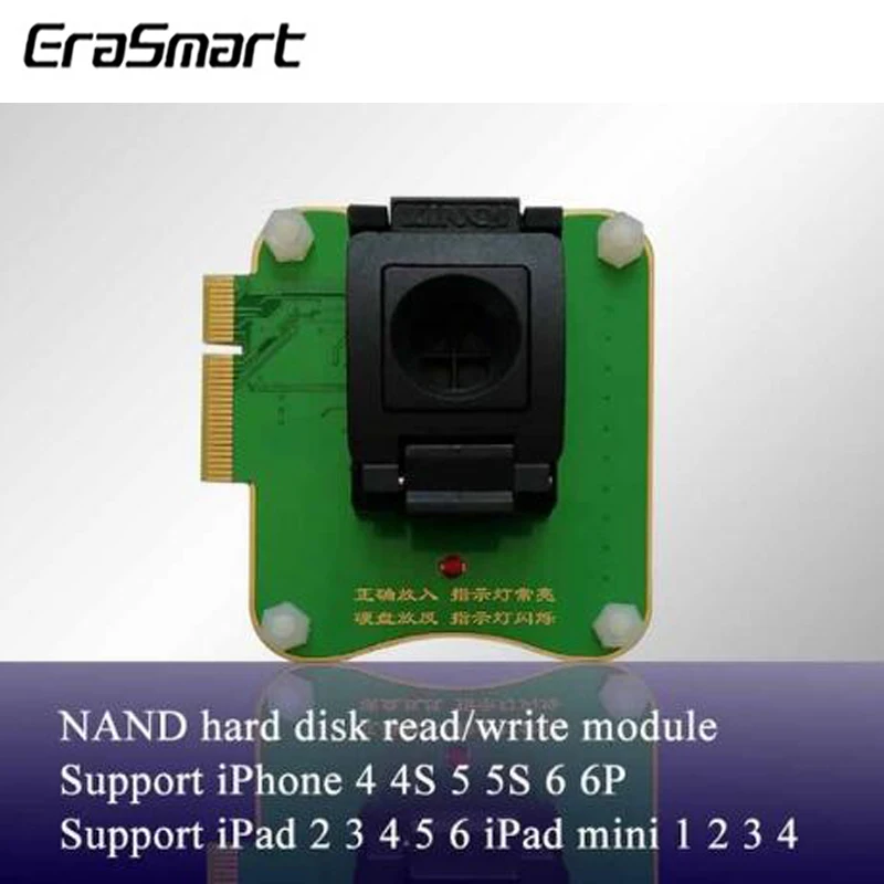 Multi-Function NAND Flash Programmer 32/64 Bit Hard Disk NAND Read Write Module For iPhone iPad Repair(Use For JC Pro1000S )
Multi-Function NAND Flash Programmer 32/64 Bit Hard Disk NAND Read Write Module For iPhone iPad Repair(Use For JC Pro1000S )