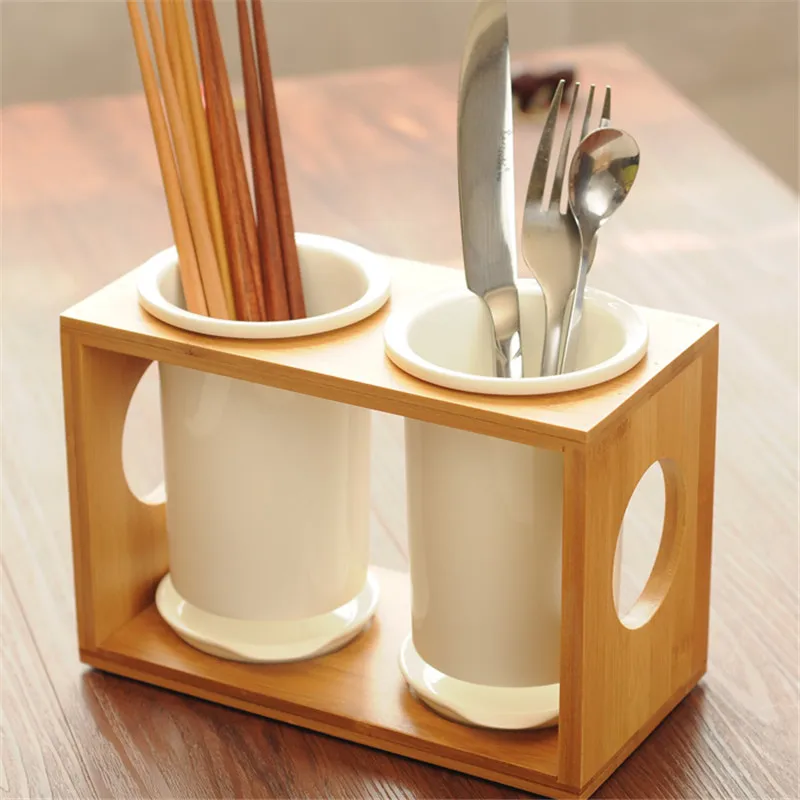 Creative ceramic chopsticks box frame Lishui tableware chopsticks cage fork storage rack
Creative ceramic chopsticks box frame Lishui tableware chopsticks cage fork storage rack