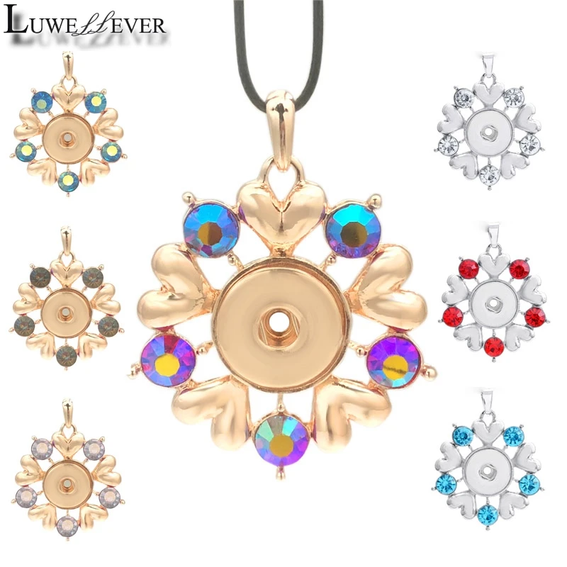 New Metal Fashion Interchangeable Flower Crystal Ginger Necklace 174 Fit 18mm Snap Button Pendant Charm Jewelry For Women Gift
New Metal Fashion Interchangeable Flower Crystal Ginger Necklace 174 Fit 18mm Snap Button Pendant Charm Jewelry For Women Gift